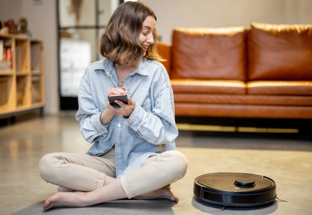 self cleaning brush robot vacuum